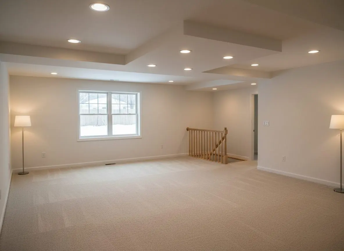 Split-level family room in Holden