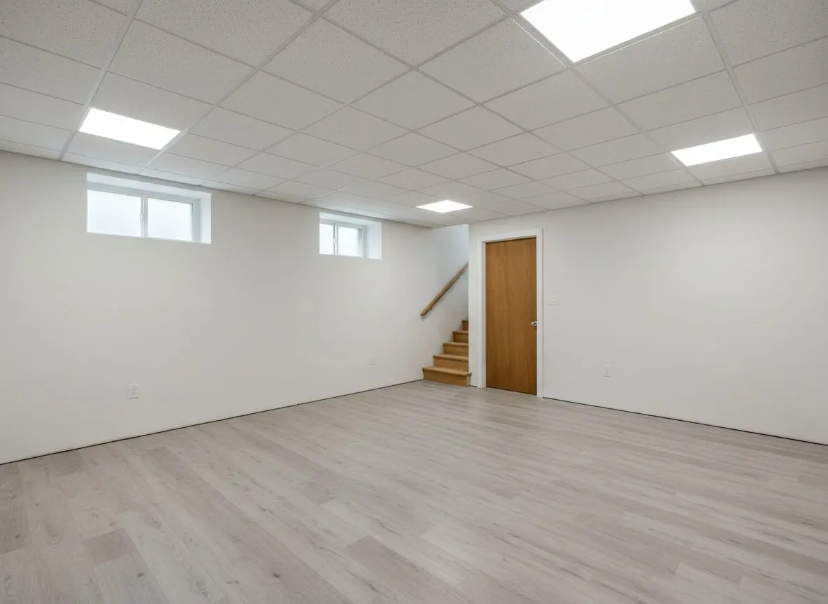 Basement flat with its own door in Shrewsbury